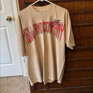 Tan Graphic Tee